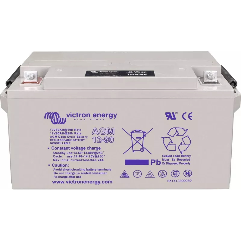 Victron Energy BAT412800104 batería GEL de ciclo profundo 12V 90Ah