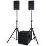 ACT SOL8SISAS Solton ACT SAT sistema de PA activo 2.1 1000W RMS con subwoofer de 15