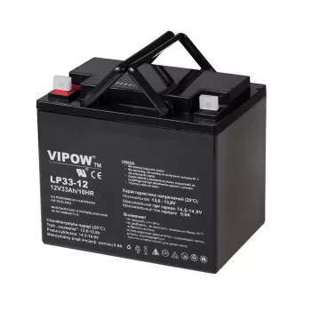 Batería de gel VIPOW 12V 33Ah
