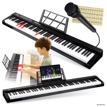 Piano digital portátil SUPRIMO P-881 BK negro
