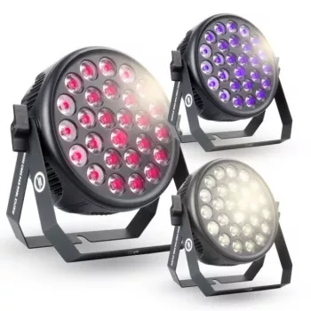 Foco para reflector de escenario LIGHT4ME VENOM CREE PAR RGBL 27x15W