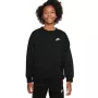 Sudadera infantil Nike Sportswear Club Fleece negra FD2923 010 M
