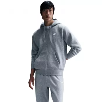 Nike Club BB FZ Hoodie Sudadera con capucha hombre gris FN3861 063 2XL
