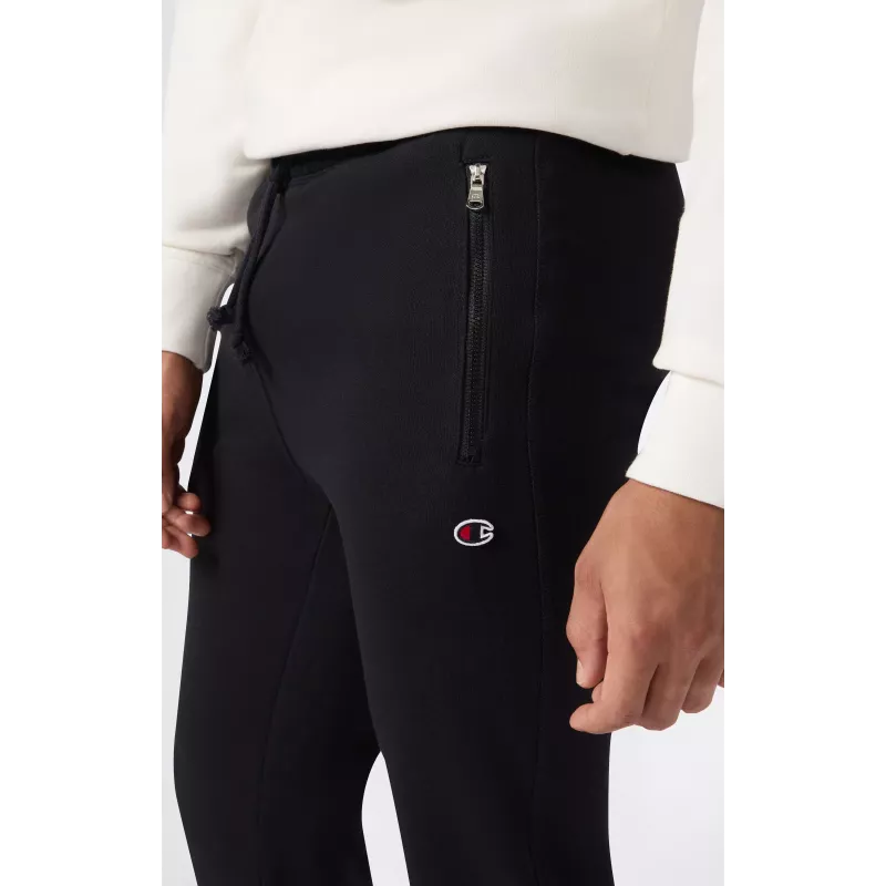 Champion Rib Cuff Pants hombre pantalón de jogging negro 220300 KK001 S