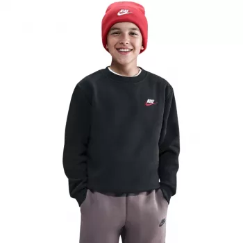 Nike Sportswear Club Fleece Sudadera con capucha niños negro FD3006 012 S