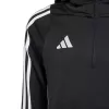 Sudadera con capucha adidas Tiro 24 Training para niños negro IJ9960 164cm