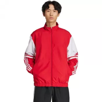 Chaqueta de entrenamiento adidas Squadra 25 Presentation para hombre rojo JD2969 XL