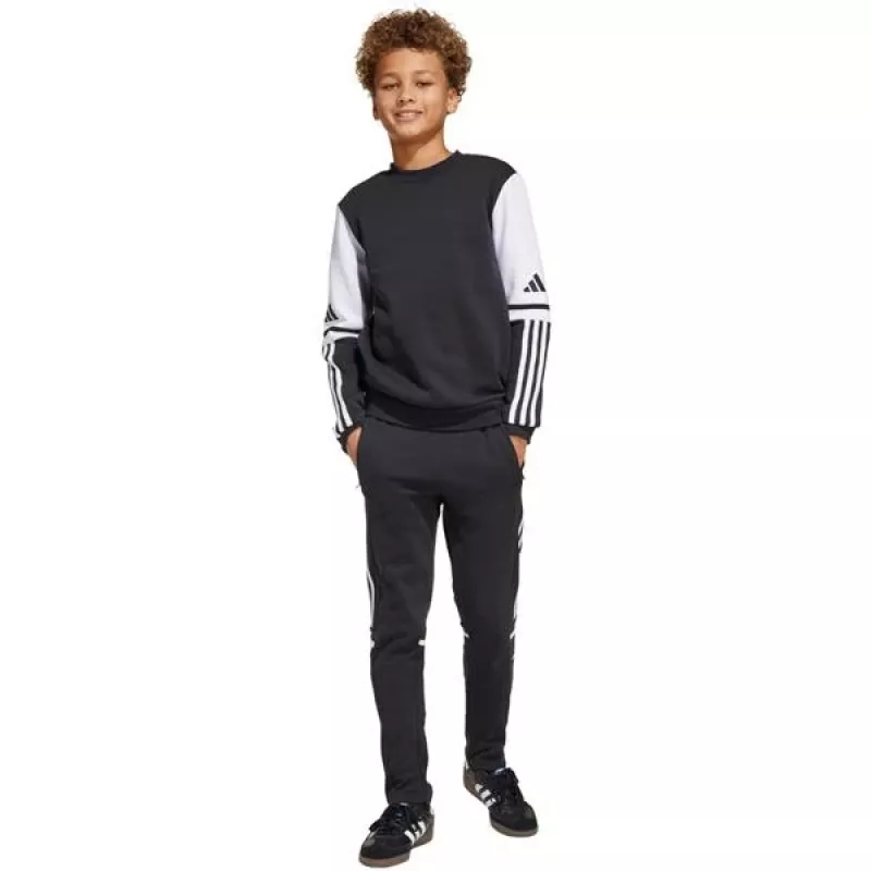 Sudadera adidas Squadra 25 Sweat Crew para niños negro JE2773 152cm
