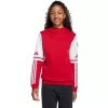 Sudadera con capucha adidas Squadra 25 Sweat Hoody para niños rojo JD4805 128cm