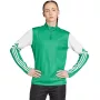 Chaqueta de entrenamiento adidas Squadra 25 Training Top para mujer verde JP3159 L
