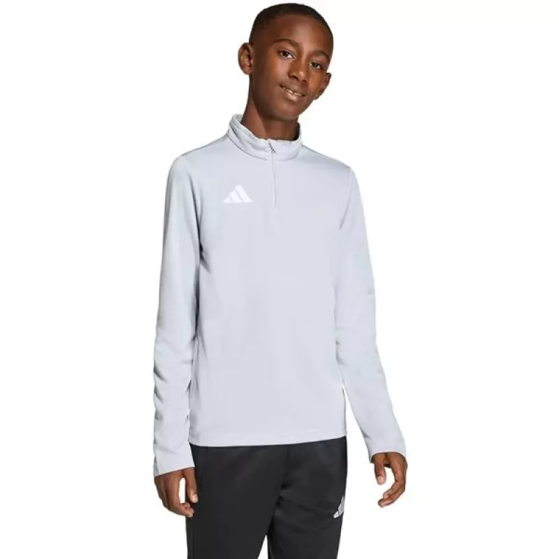 Sudadera infantil adidas Entrada 26 Training Top gris claro JZ6637 152cm