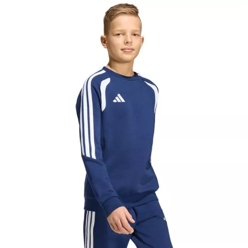 Sudadera niños adidas Tiro 26 League Sweat Crew azul marino KF5821 140cm
