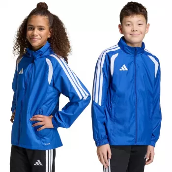 Cortavientos adidas Tiro 26 League chaqueta niños azul JY9723 164cm