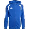 Sudadera con capucha niños adidas Tiro 26 League Sweat Full Zip Hoodie azul KF9102 152cm
