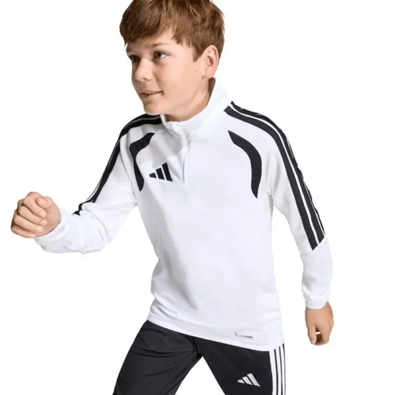 Chaqueta de entrenamiento niños adidas Tiro 26 League Training Top blanco KC3696 164cm