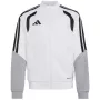 Sudadera niños adidas Tiro 26 Competition Training blanco-gris KA7716 164cm