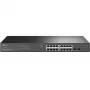 Switch de red TP-Link JetStream TL-SG2218P Managed L2/L2+ Gigabit Ethernet (10/100/1000) con soporte PoE 1U Negro