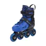 Patines en línea Meteor Loky negro-azul 17484-17485 34-37
