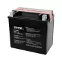 Batería de moto de plomo-ácido convencional VIPOW BAT0501 12V 14Ah, 140A de arranque en frío, incluye pack de ácido
