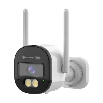 Cámara WLAN de exterior KRUGER & MATZ KM2219 Connect C150 2K H.265 IR Tuya Smart Life