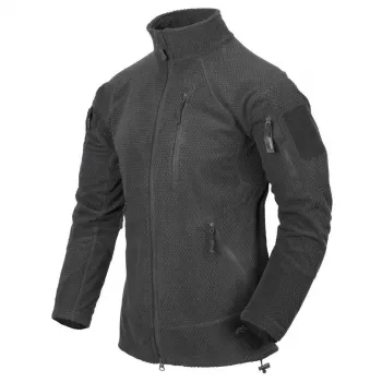 Chaqueta polar ALPHA TACTICAL - Grid Fleece - Shadow Grey