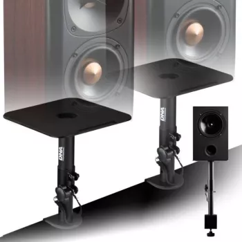 DNA TM2 soporte de mesa para monitores de estudio negro