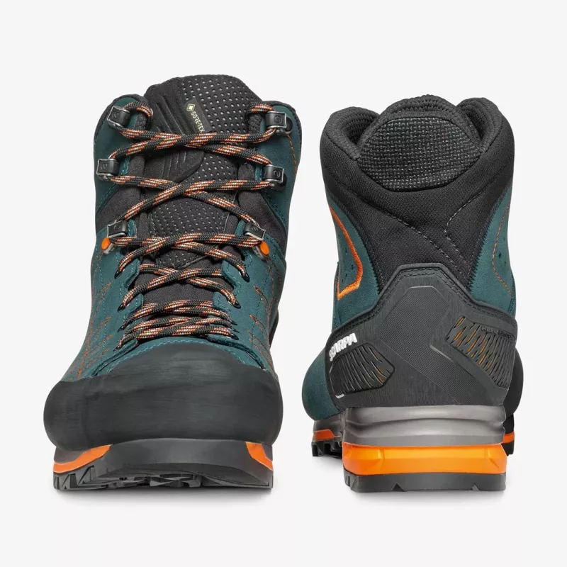 Scarpa Zodiac Trk Gtx botas de trekking - petrol/rust orange talla: 44