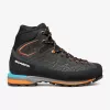 Botas de montaña Scarpa Zodiac Tech GTX, GORE-TEX Performance Comfort, piel Perwanger, suela Vibram Mont, antracita/naranja tonic, EU 44