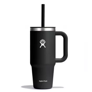 Vaso térmico Hydro Flask 24 Oz All Around Travel Tumbler (710 ml) - negro