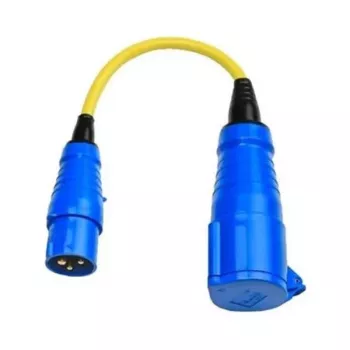 Cable adaptador 16A a 32A/250V CEE/CEE