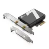 TP-Link Archer TBE550E WiFi 7 Bluetooth 5.4 adaptador BE9300 tribanda, PCI Express, 2 antenas externas