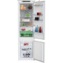 Frigorífico BEKO BCNA306E4SN integrable, 193,5 cm, clase de eficiencia energética E, HarvestFresh, Neo Frost, Metal Wall