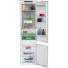 Frigorífico BEKO BCNA306E4SN integrable, 193,5 cm, clase de eficiencia energética E, HarvestFresh, Neo Frost, Metal Wall