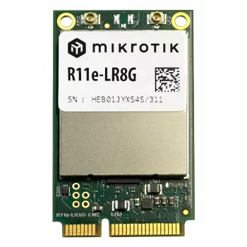MikroTik tarjeta LoRa miniPCI-e para frecuencia 863-870 MHz