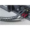 HellermannTyton 161-64301 Spiralflex SFPP tubo espiral, polipropileno, negro, 10 mm de diámetro exterior, 25 m de longitud, -60 a 110 °C