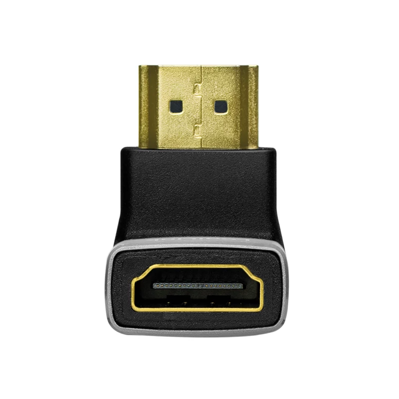 LogiLink AH0005A adaptador HDMI 8K 90° conector macho a conector hembra 48 Gbps negro