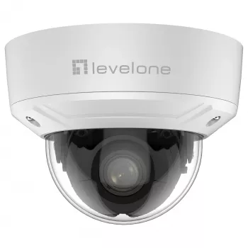 LevelOne FCS-3461 cámara IP domo 2MP zoom 4x H.265 PoE interior/exterior