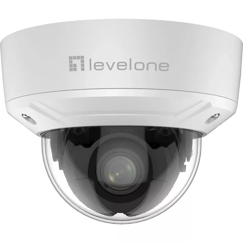 LevelOne FCS-3461 cámara IP domo 2MP zoom 4x H.265 PoE interior/exterior