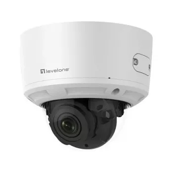 LevelOne FCS-3098 Gemini Zoom cámara IP domo 8MP H.265 PoE IR interior/exterior