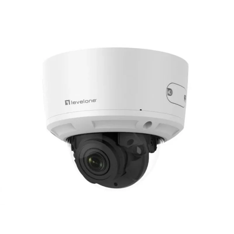 LevelOne FCS-3098 Gemini Zoom cámara IP domo 8MP H.265 PoE IR interior/exterior