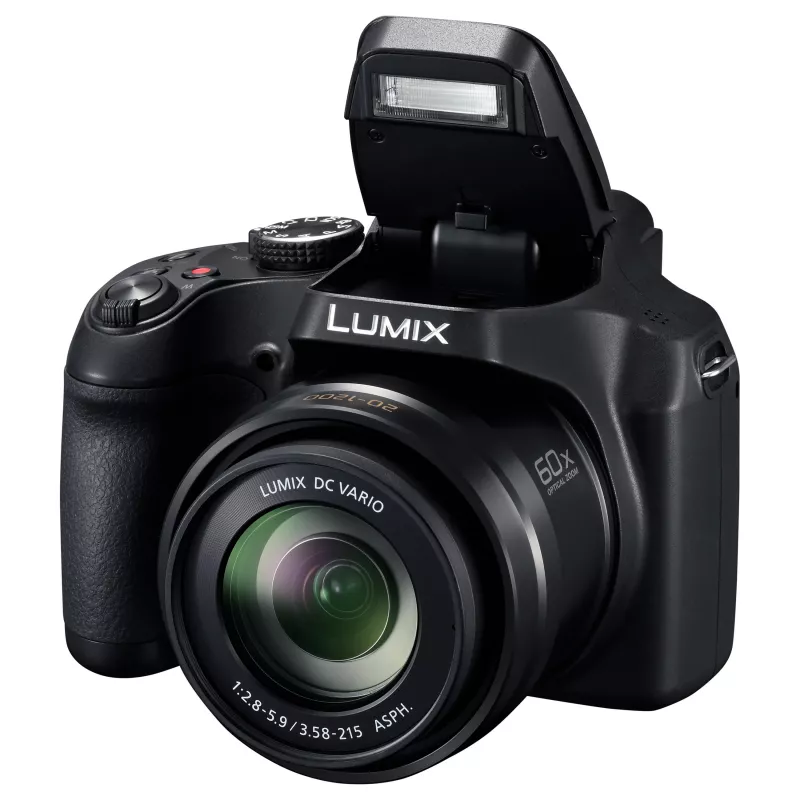 Panasonic LUMIX DC-FZ82D cámara digital - 18,1 MP, zoom óptico 60x, vídeo 4K, negra