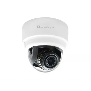 LevelOne FCS-3303 cámara IP domo 3MP con PoE, visión nocturna IR, IP66 IK10
