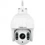 FOSCAM SD8P cámara exterior con giro/inclinación y Wi-Fi, 8MP 4K, zoom óptico 4x, IP66, blanca