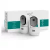 Arlo Essential 3 cámara de vigilancia interior 2K con giro/inclinación y zoom (pack de 2, blanca)