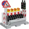 BRUDER set de seguridad vial con semáforo
