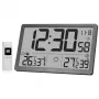 KIENZLE Jumbo NEO LCD reloj de pared meteorológico gris