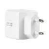 EFB Elektronik G201CE cargador de pared GaN USB-C de 20W con cable USB-C de 2m, PD3.0 y QC3.0, blanco