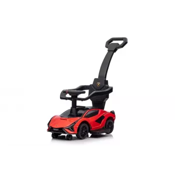 LEAN TOYS Lamborghini QLS-996T coche deslizante con empuñadura rojo
