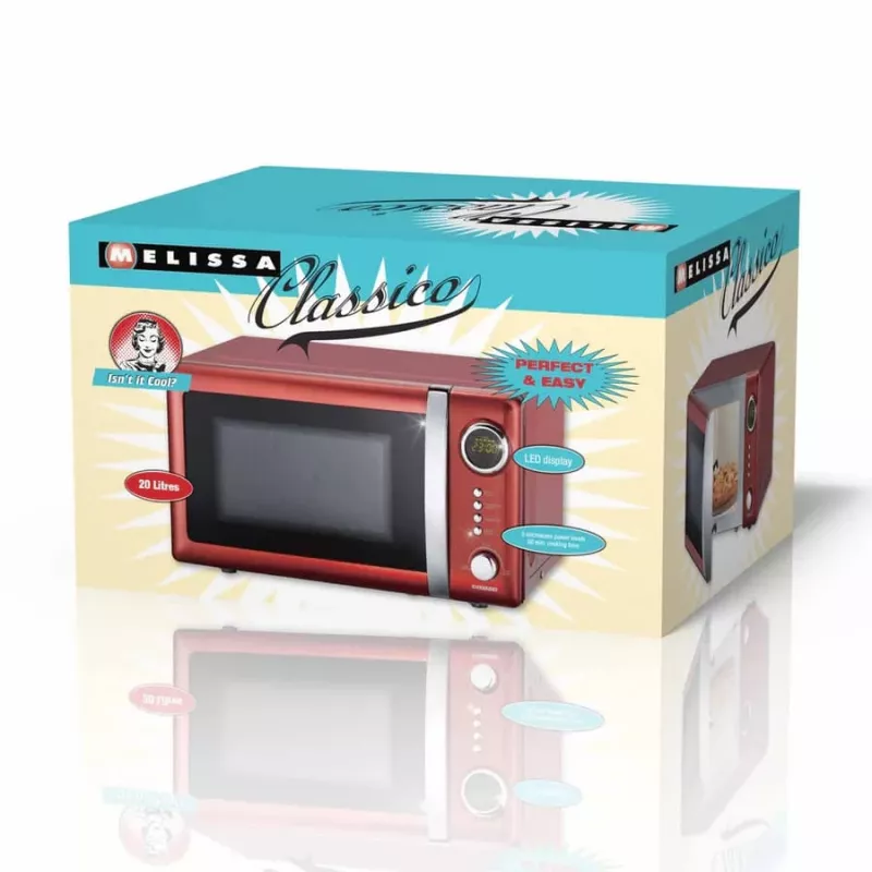 Melissa Solo microondas 700W 20L rojo