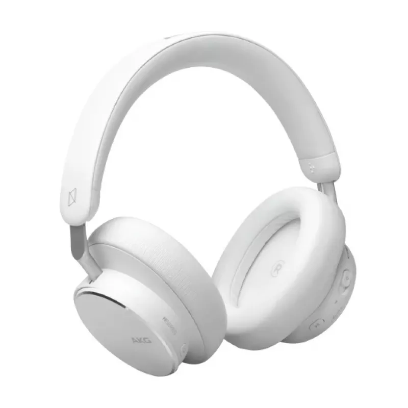 AKG N9 auriculares inalámbricos over-ear híbridos con ANC adaptativo, Bluetooth 5.3 - blanco